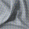 Algodón estampado OTMA Azul / Verde
